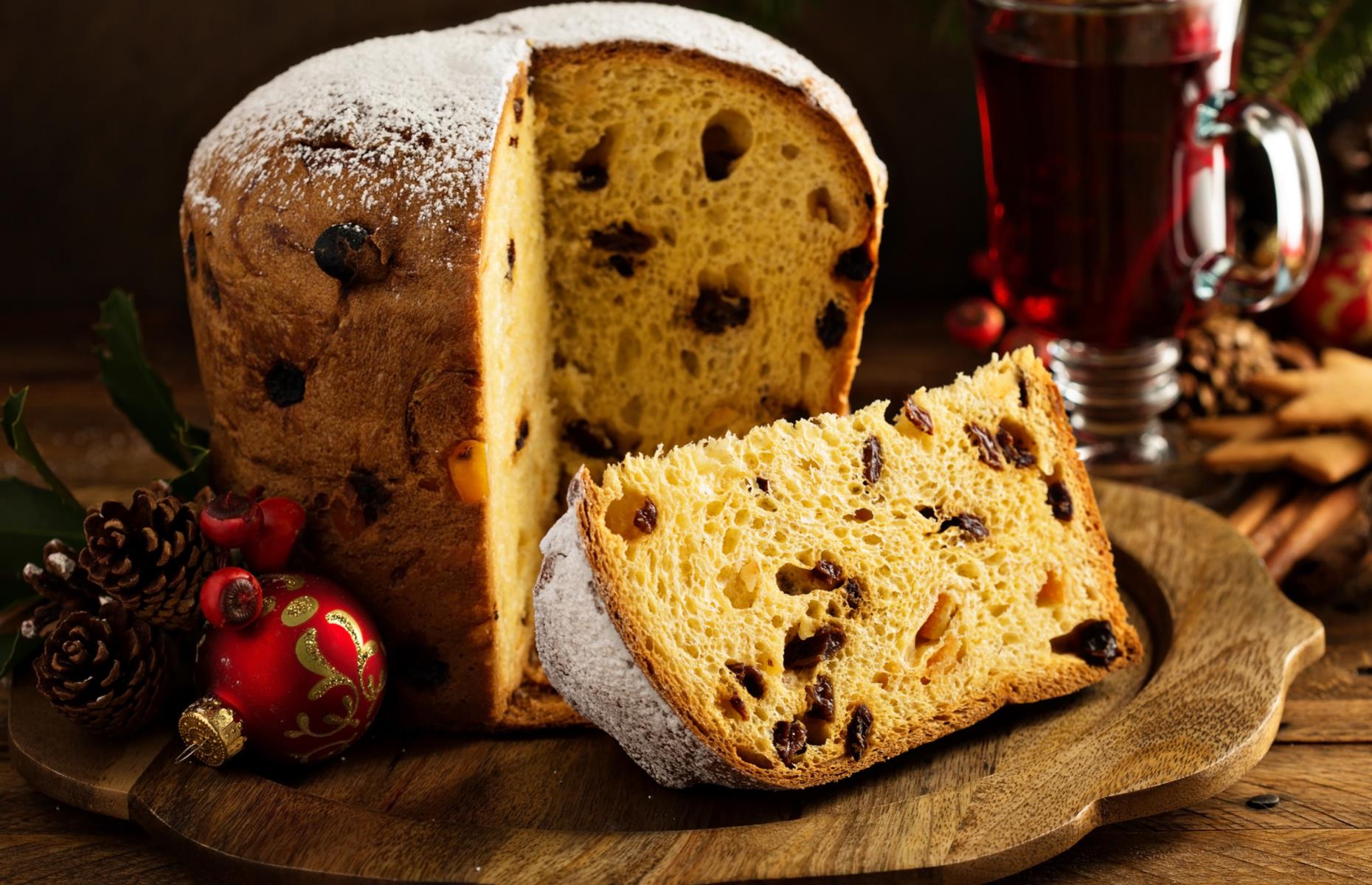 Why do Italians eat panettone?